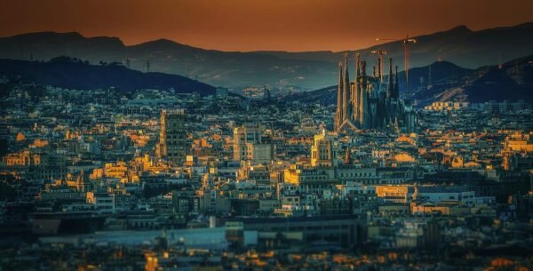 barcelona skyline