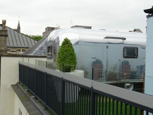 brooks guest house bristol with caravan on roof