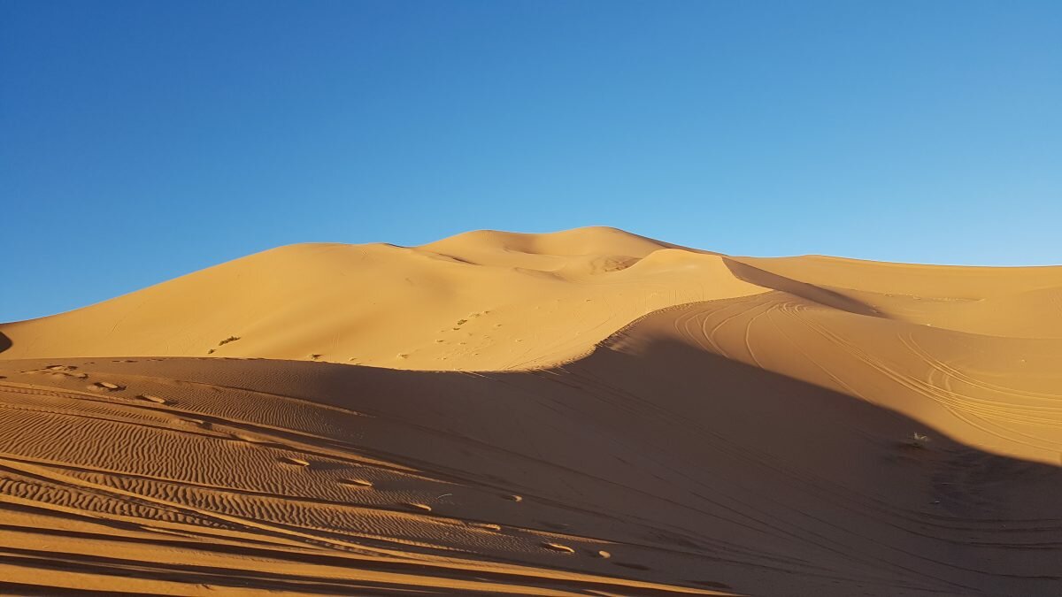 What is like camping in the Sahara Desert : Morocco