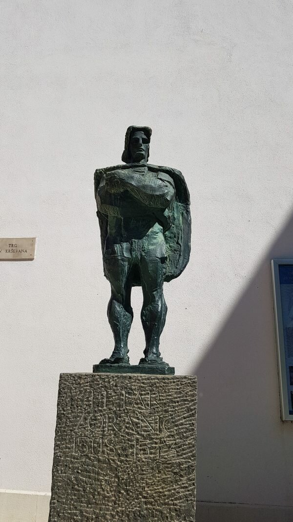 superman statue in zadar