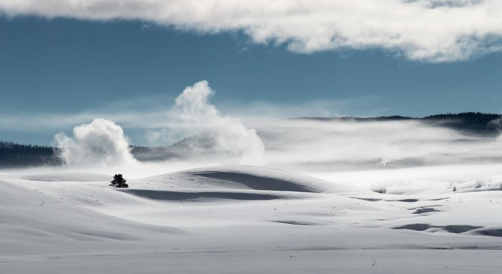 snow in wyoming