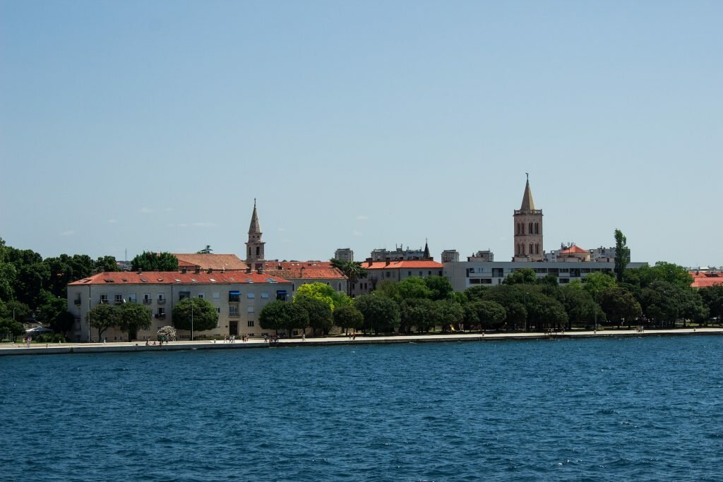 sea promenade in zadar