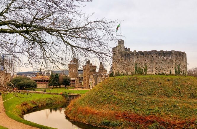 Cardiff castle highlighting Day Trips from Cardiff